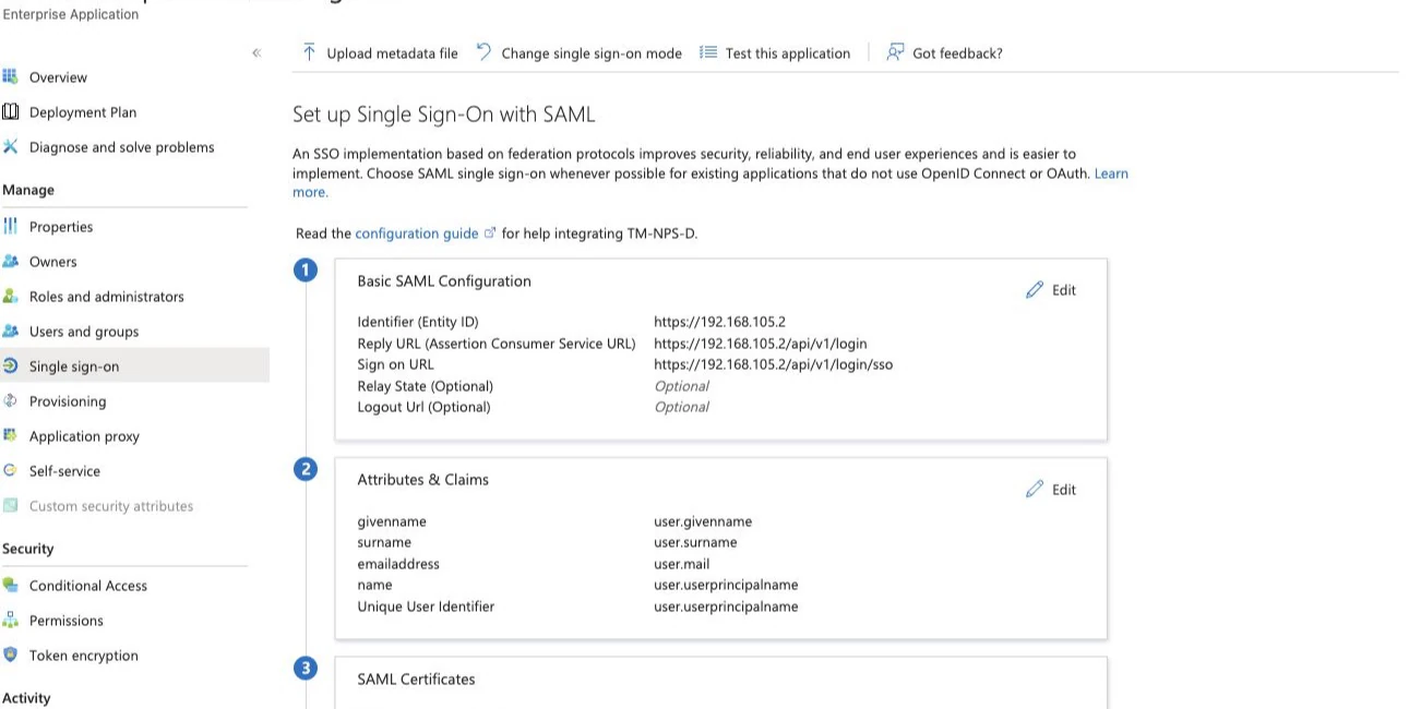 Basic SAML configuration overview