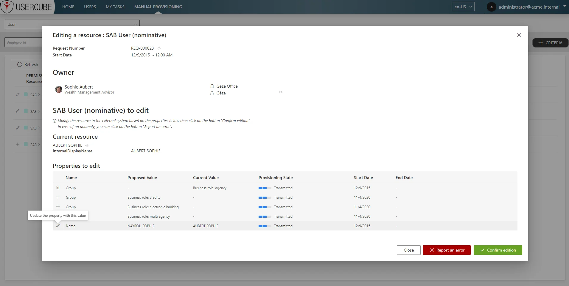 ManualProvisioning