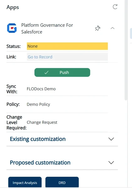 Approval Process - Push