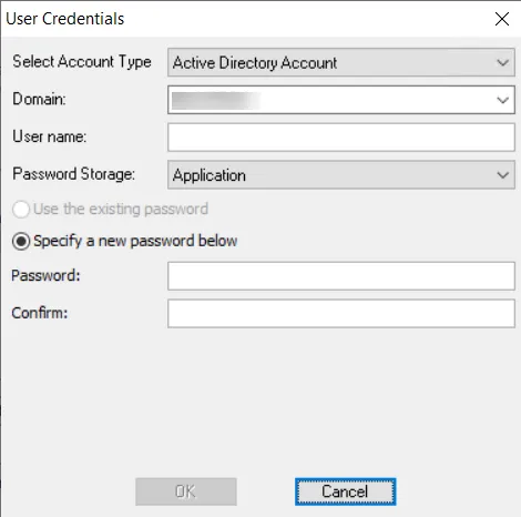 User Credentials