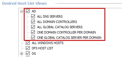 AD Host List