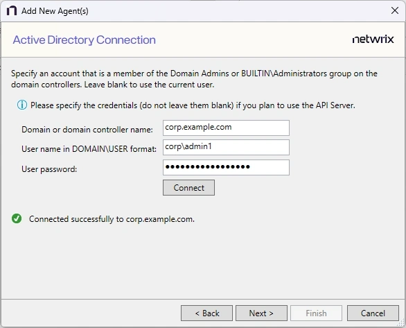 Active Directory Connection
