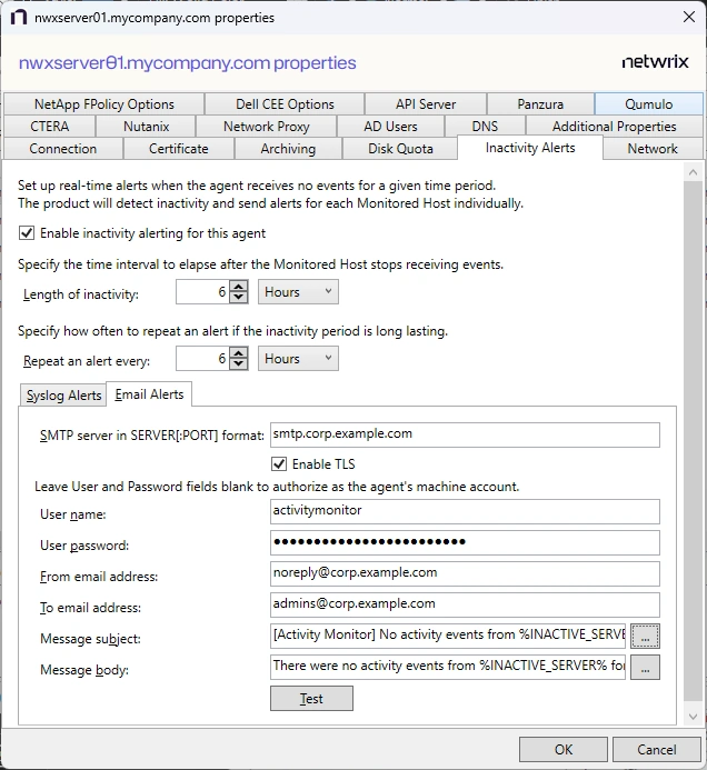 agentinactivityalertsemailcredentials