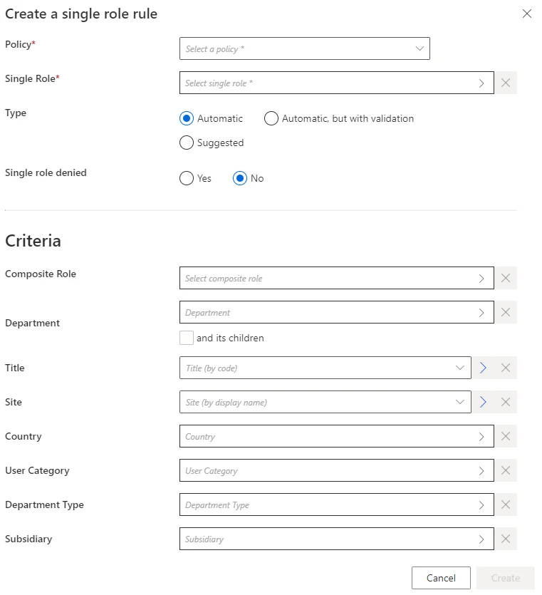 Create an Assignment Rule