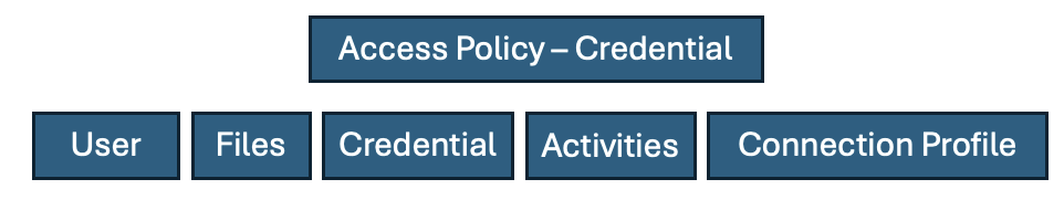 Resource-based Access policy Compnenents