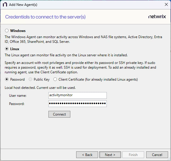 Credentials to Connect