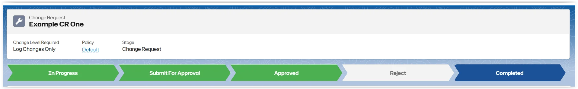 Complete the Process