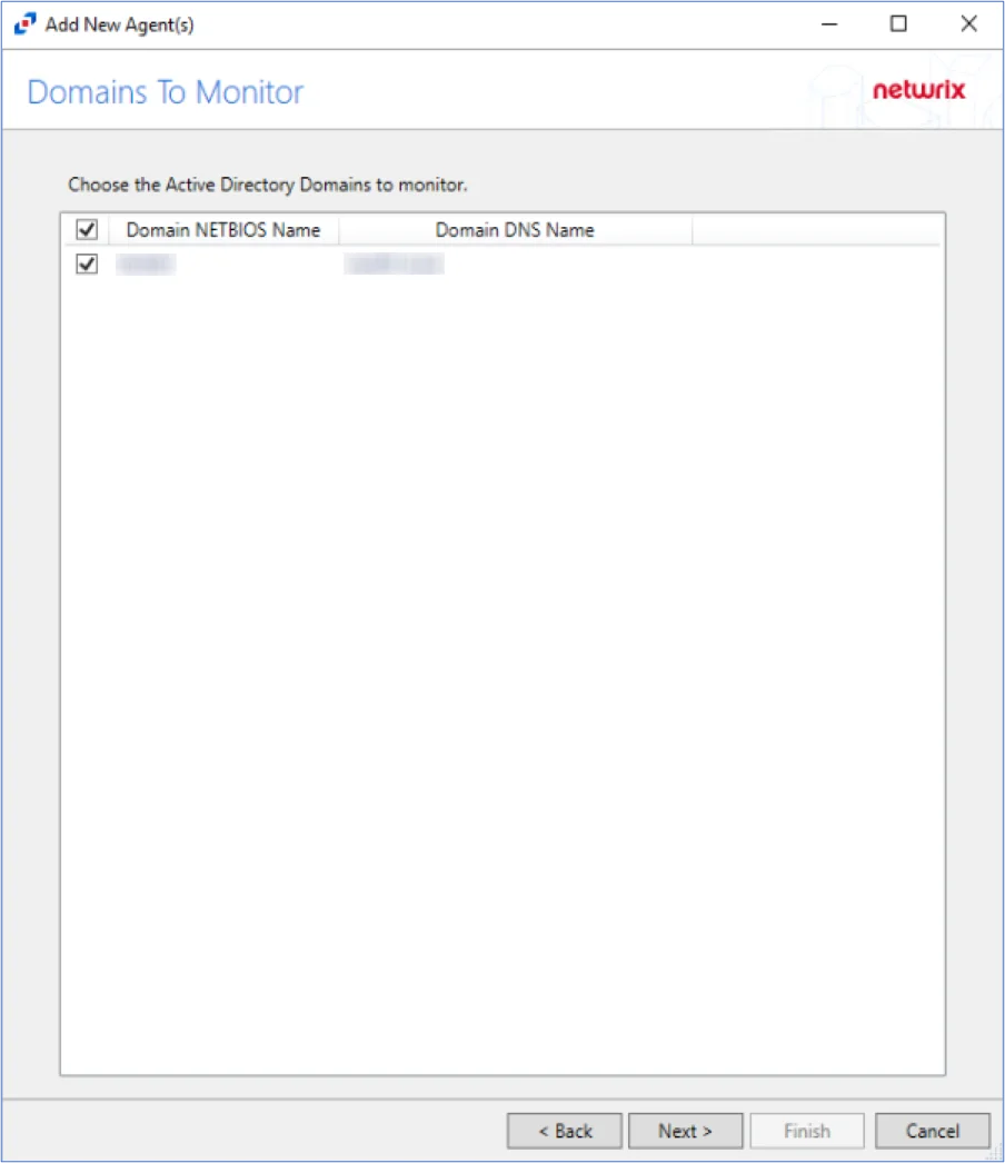 Domains to Monitor