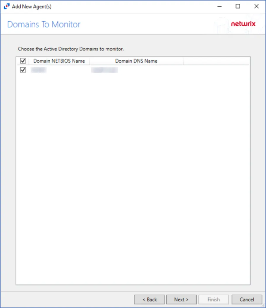 Domains to Monitor