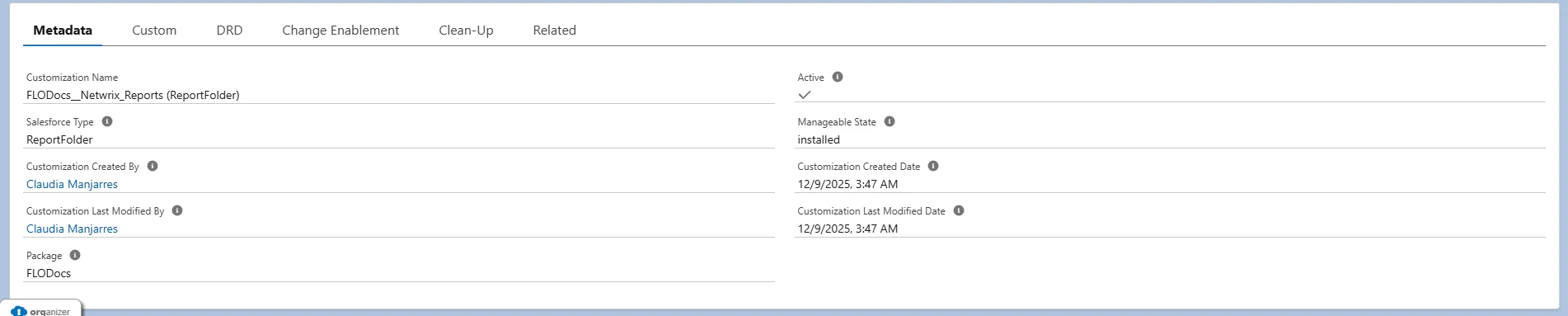Metadata Information
