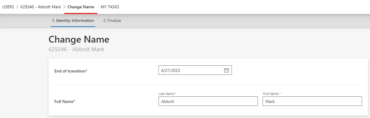 UI Form