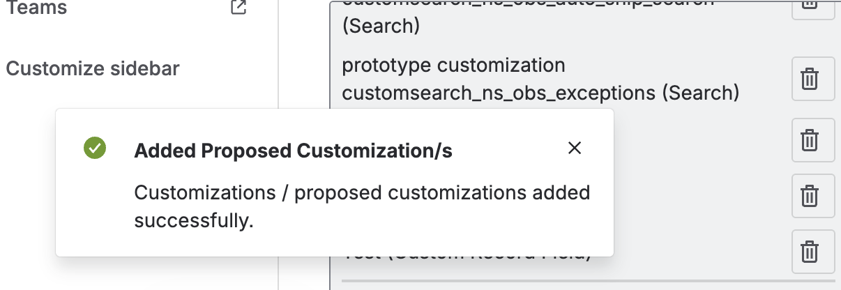 Jira Forge Proposed Customization Flag Successful