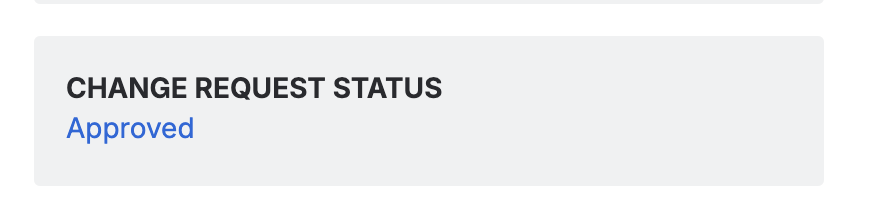 Jira Forge Change Request Approved