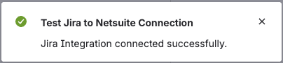 Jira Forge Netwrix NetSuite Settings TBA Test Connection