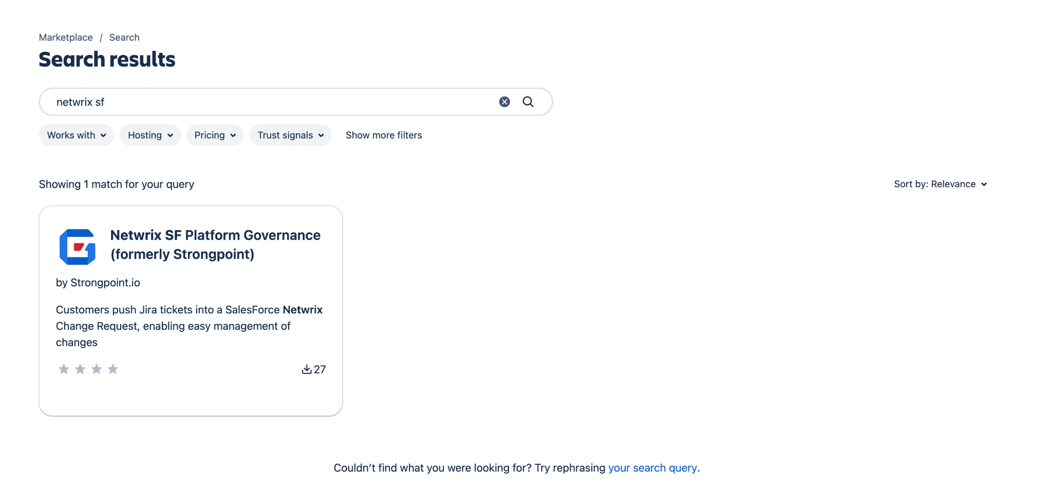 Strongpoint apps in the Jira Marketplace