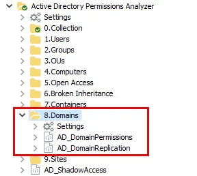 8.Domains Job Group in the Jobs Tree