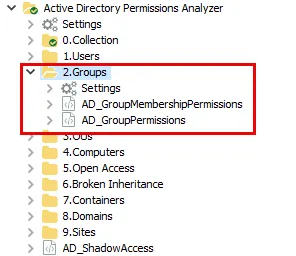 2.Groups Job Group in the Jobs Tree