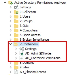 7.Containers Job Group in the Jobs Tree