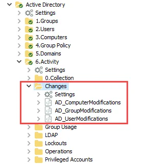 Changes Job Group in the Jobs Tree