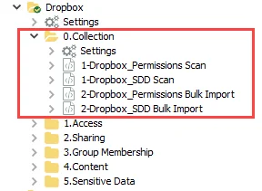 0.Collection Job Group in the Jobs Tree