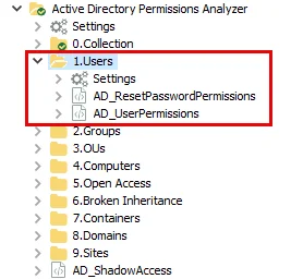 1.Users Job Group in the Jobs Tree