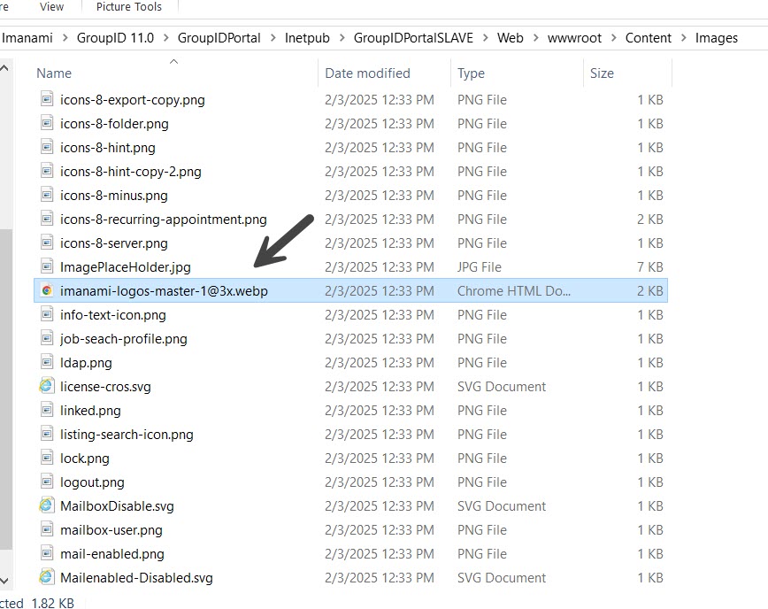 Directory showing imanami-logos-master-1@3x.webp file