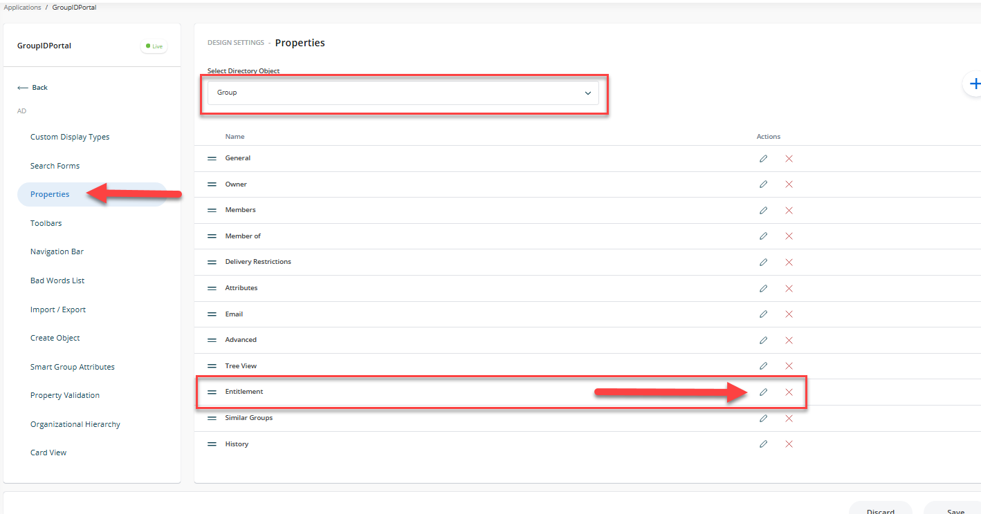 Advanced group design