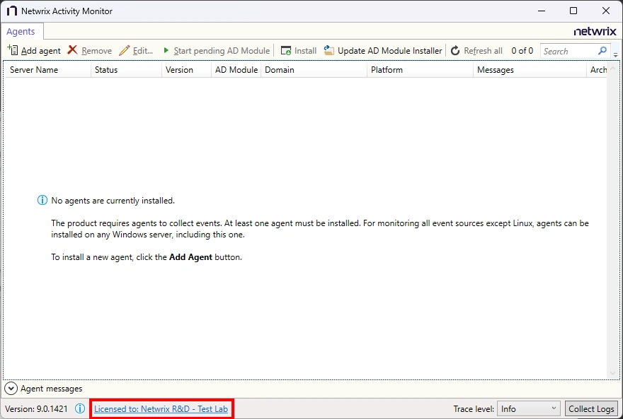 Activity Monitor with License