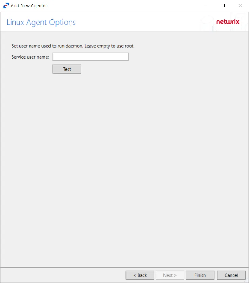 Linux Agent Options