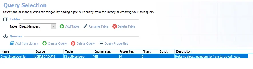 Queries for the SG_LocalAdmins Job