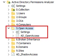 5.Open Access Job Group in the Jobs Tree