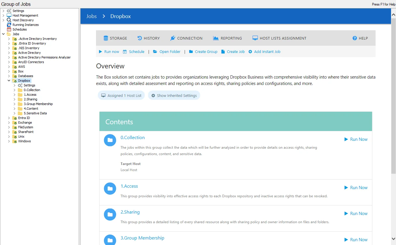 Dropbox Solution Overview page