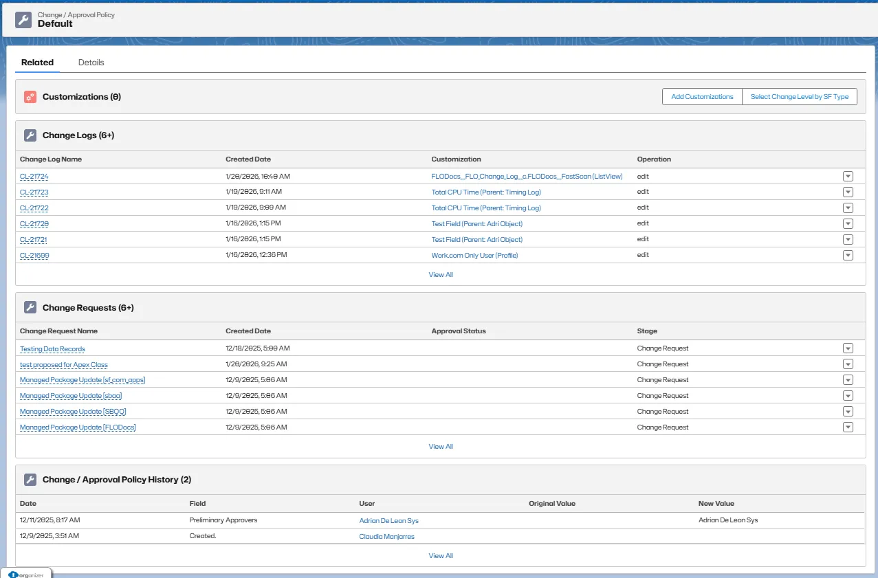 Related Tab Overview