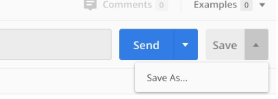 Save button