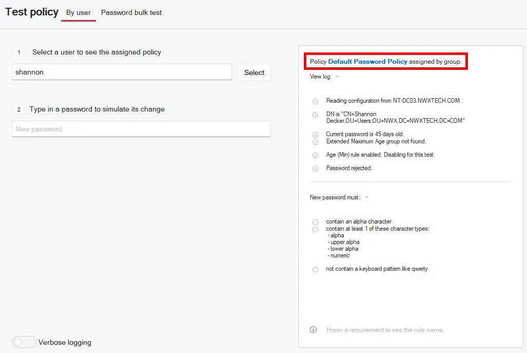 testviewlog