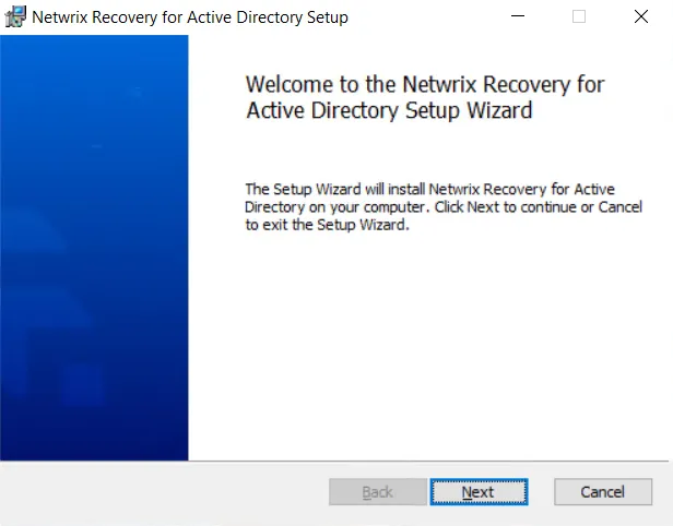 Installation Welcome Page