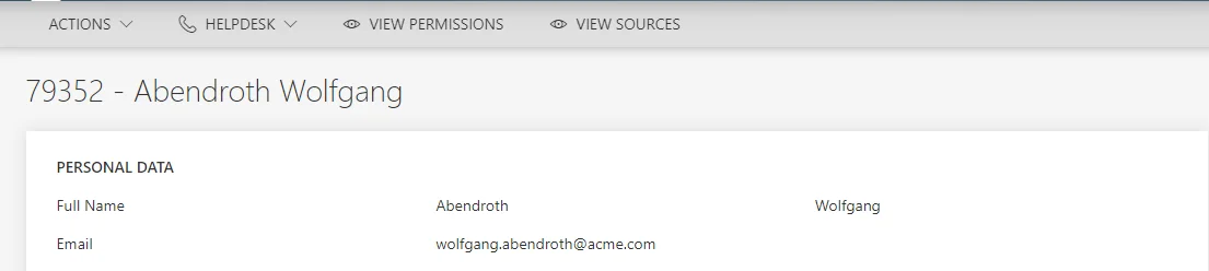 Workflow in resource view